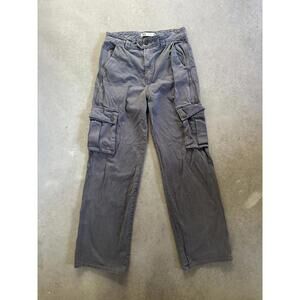Zara Gray Cargo Pants